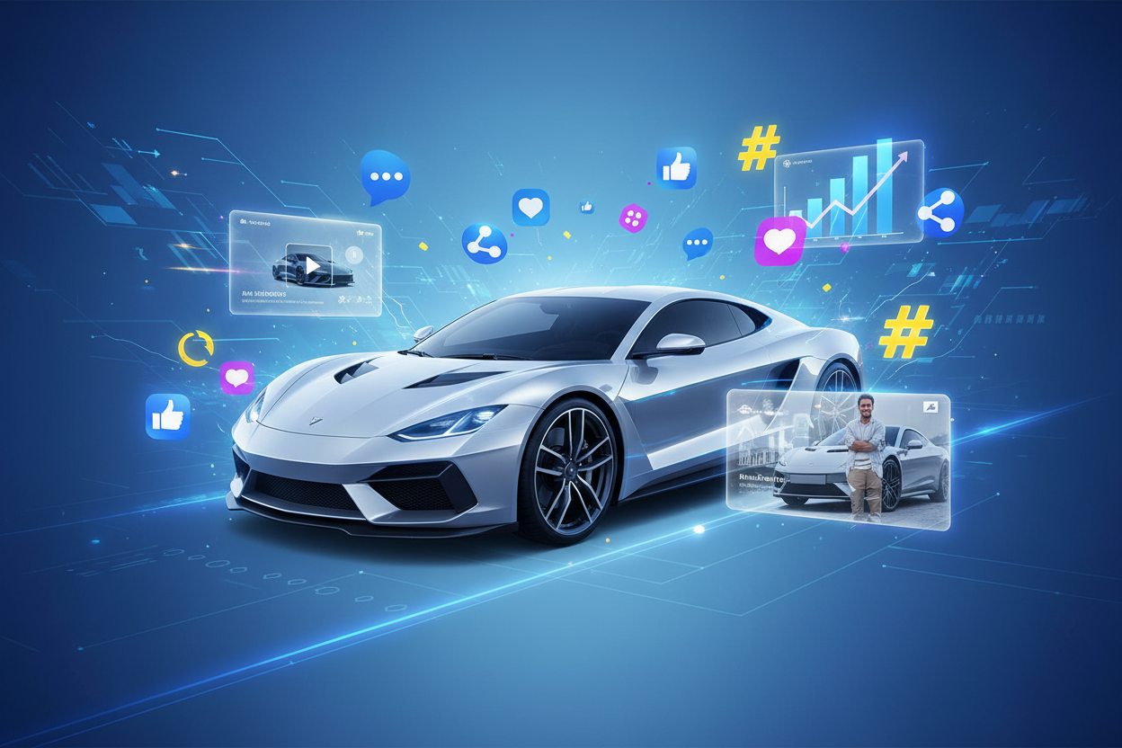 Social Media's Impact on Automotive Trends Today