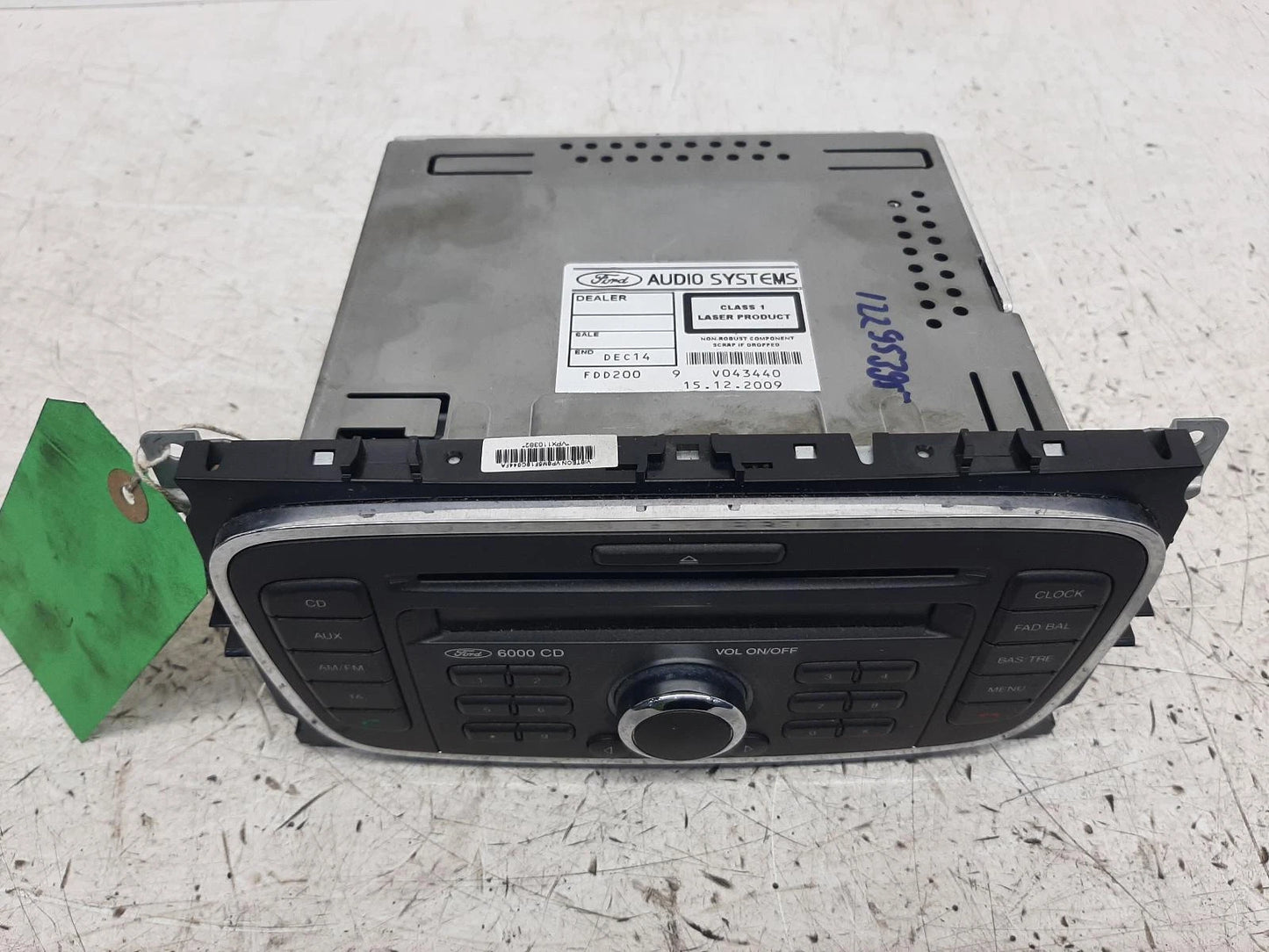 Ford Transit Connect Mk1 OEM Radio/CD/Stereo Head Unit No Code Available