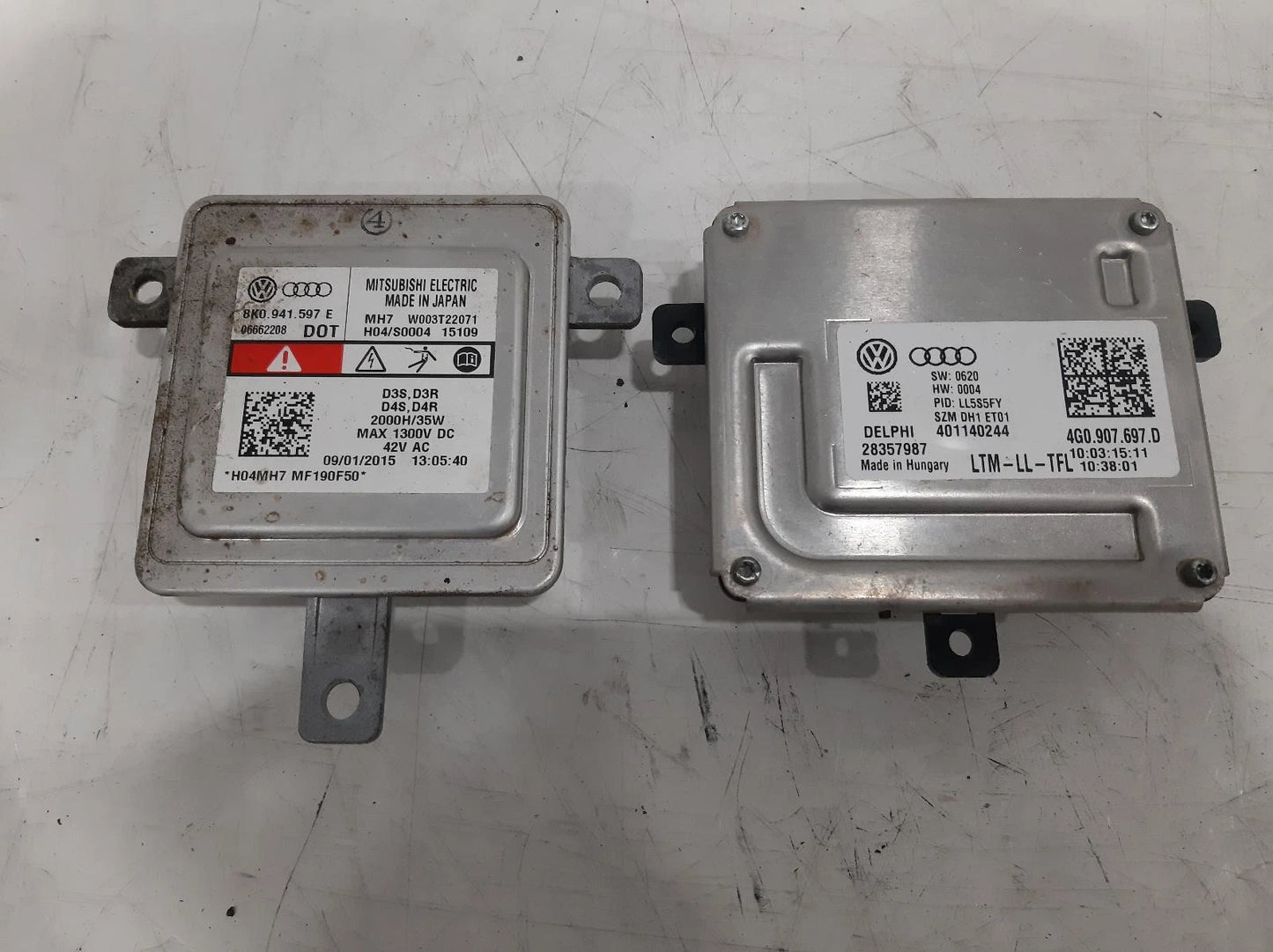 Audi A4 Mk5 N/S Passengers Left Front Headlight Headlamp Ballast