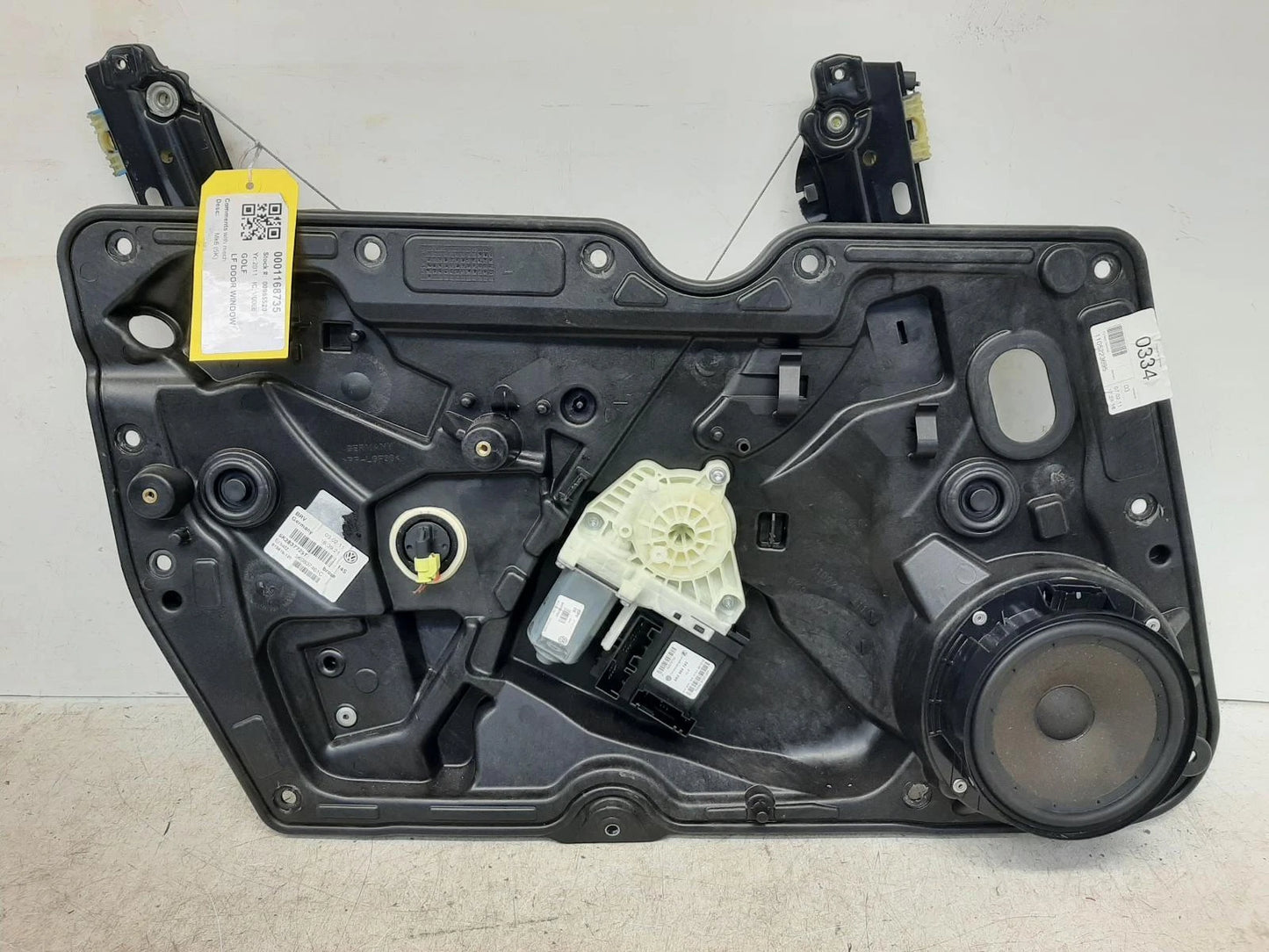 Volkswagen Golf Window Regulator Front Passengers Side