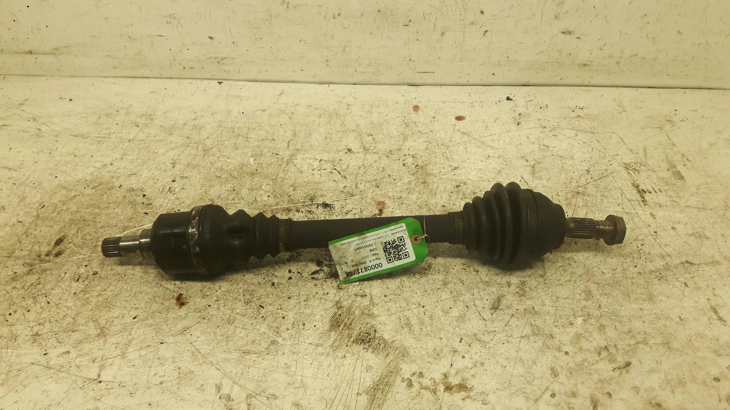 Peugeot 5008 1.6L Diesel Passengers Left Front Driveshaft with ABS