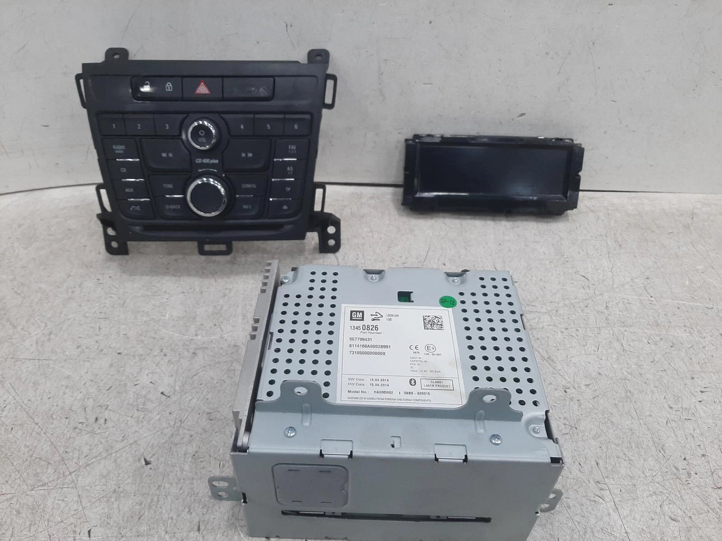 Opel Zafira Mk3 (C) OEM Radio/CD/Stereo Head Unit No Code Available