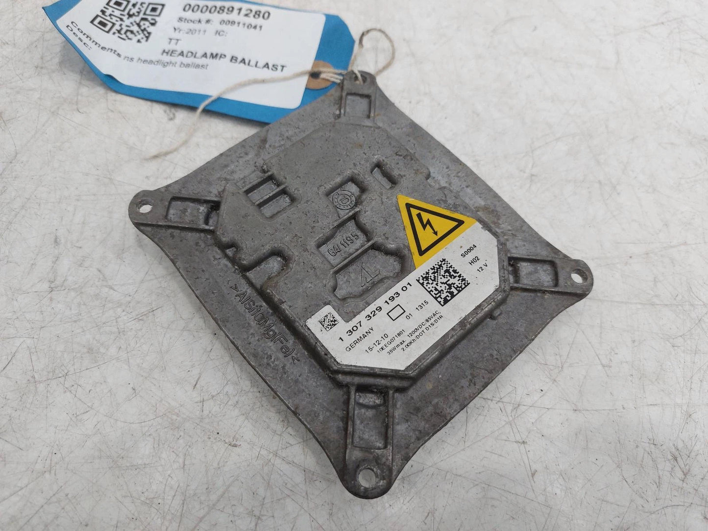 Audi TT Mk2 (8J) N/S Passengers Left Front Headlight Headlamp Ballast