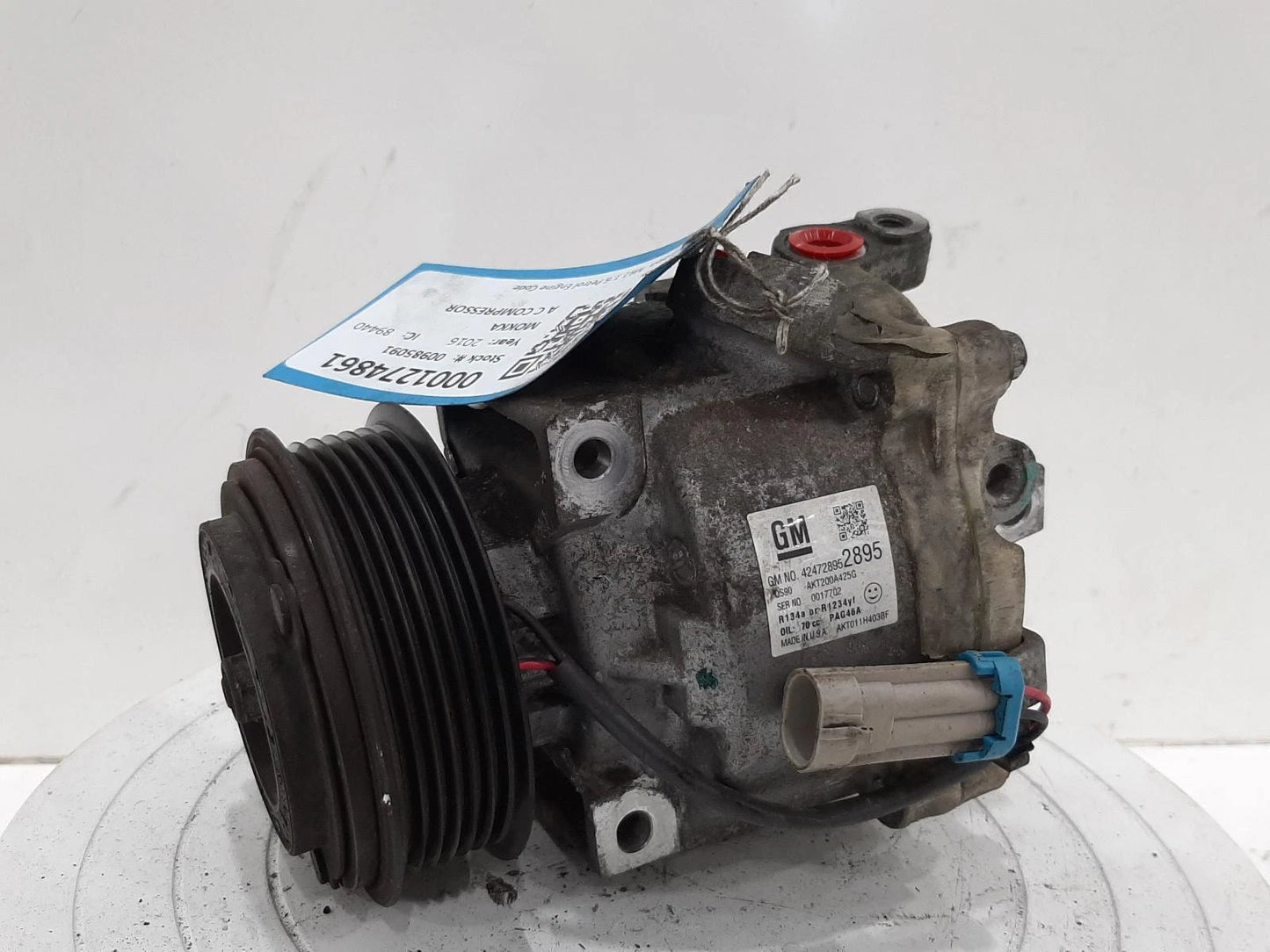 Opel Mokka Mk1 AIR CON A/C COMPRESSOR PUMP