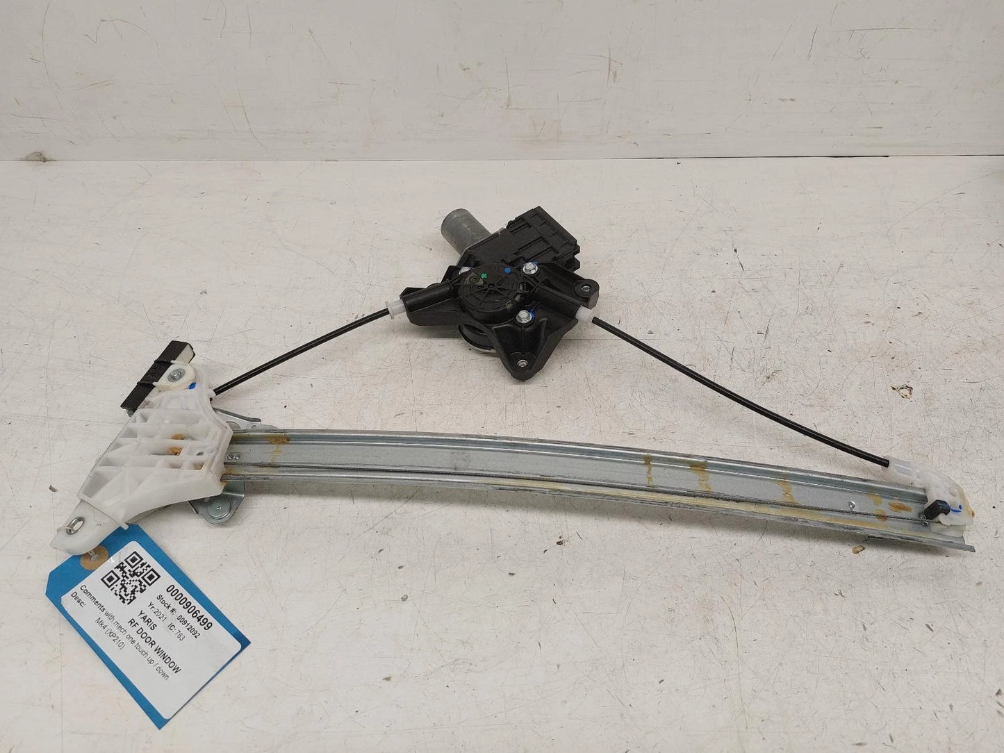 Toyota Yaris Window Regulator Front Drivers Side