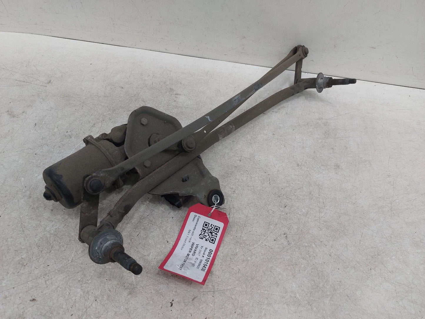 Opel Vivaro Mk1 Valeo Front Wiper Motor With Rack