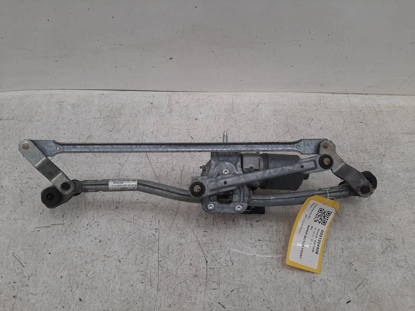 Audi A3 Front Wiper Motor With Linkage