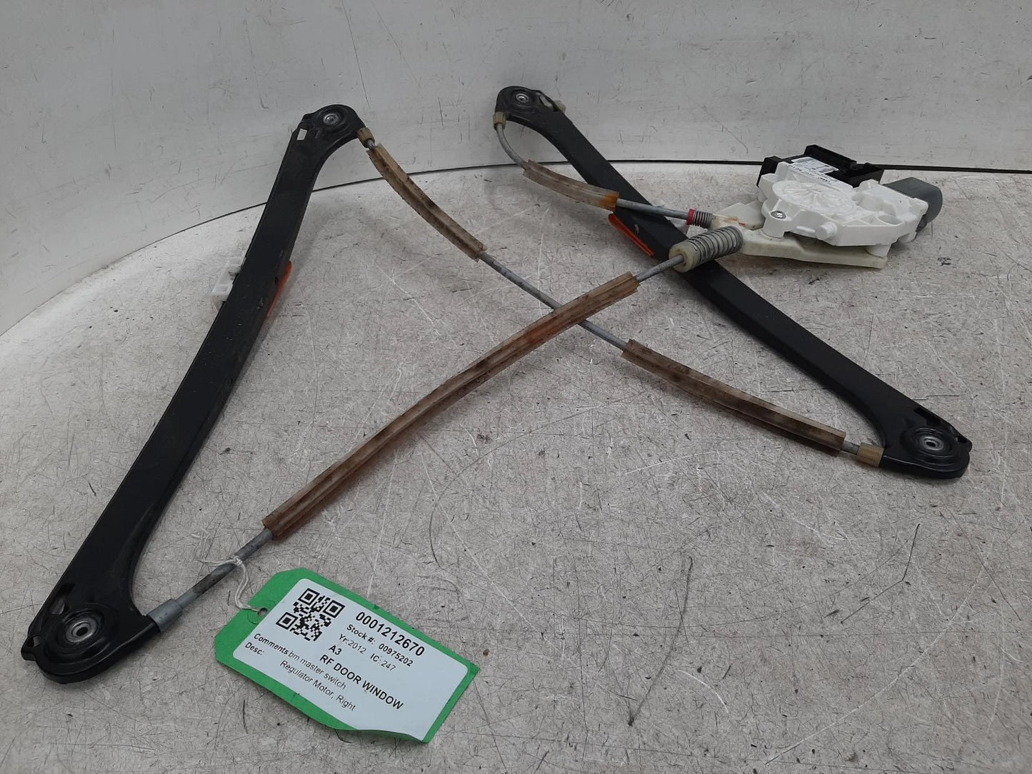 Audi A3 Window Regulator Front Drivers Side