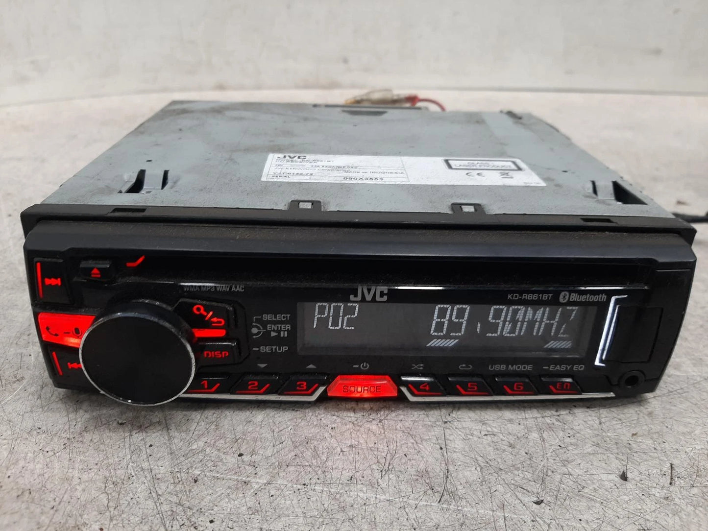 Volkswagen Polo Mk4 OEM Radio/CD/Stereo Head Unit No Code Available