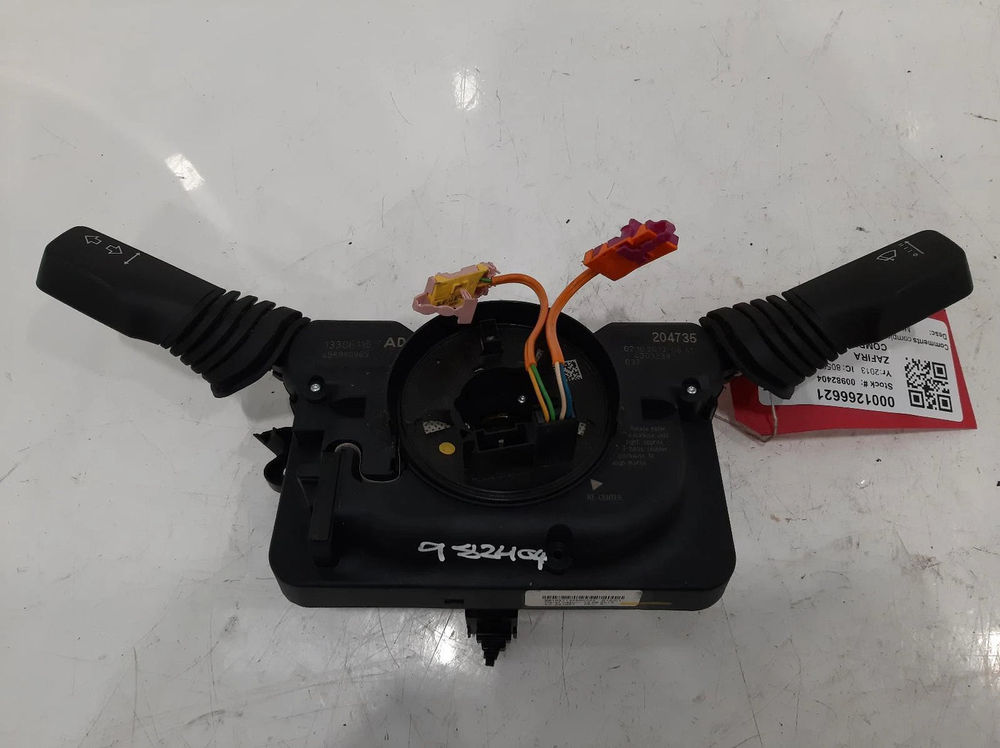 Opel Zafira Mk2 (B) COMBINATION SWITCH Indicator Lights Wiper Stalks