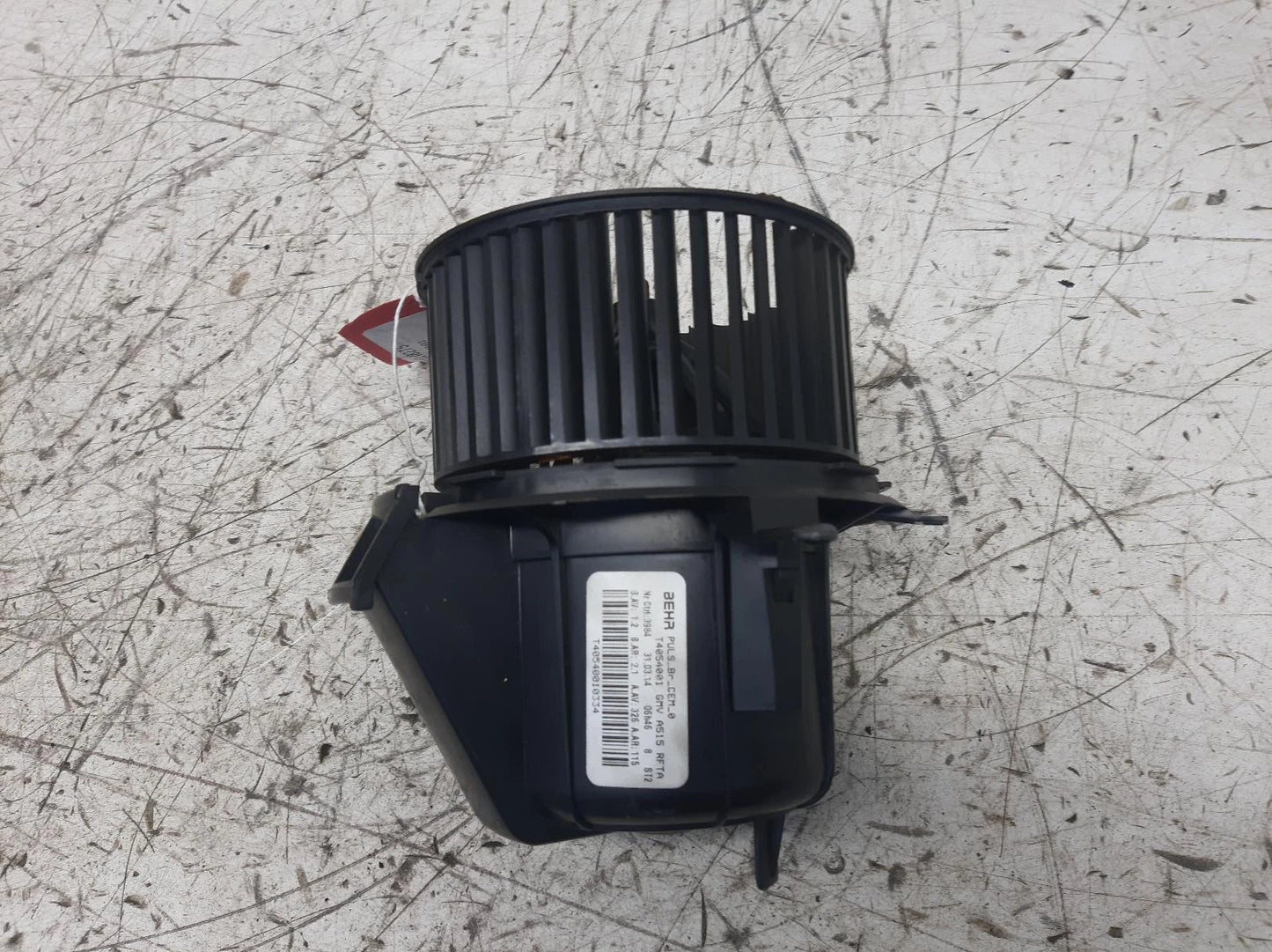 Citroen Ds3 Mk1 HEATER MOTOR/ASSY Blower Fan Assembly