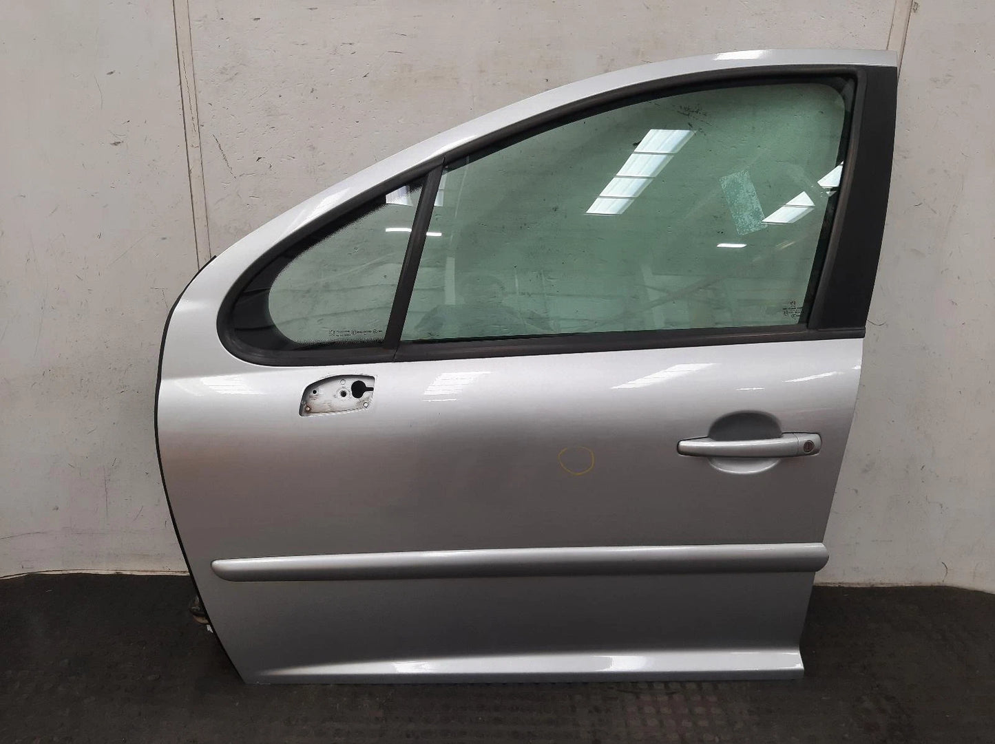 Peugeot 207 Mk1 Silver N/S Passengers Left Front Door