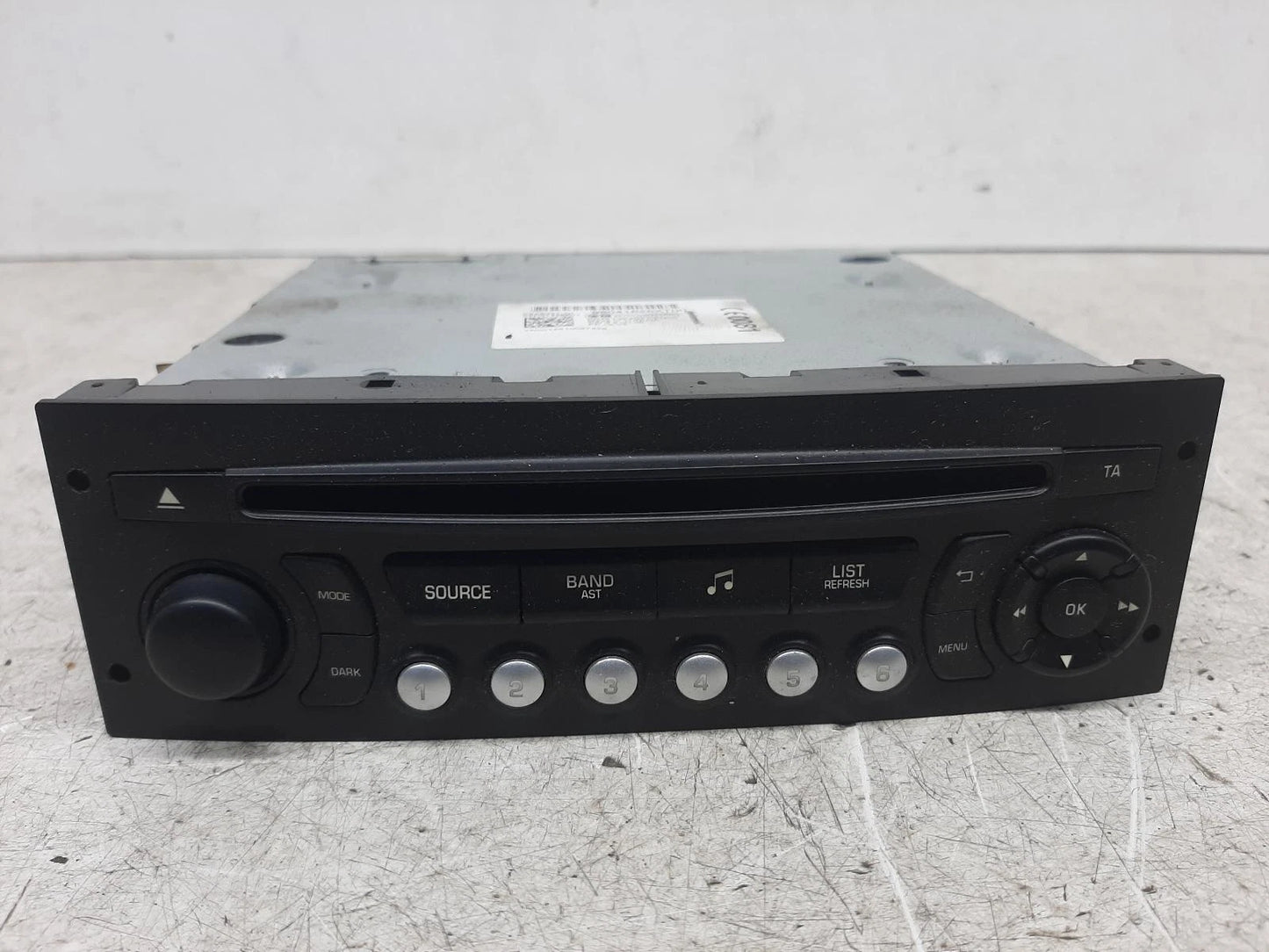 Citroen C3 Picasso Mk1 OEM Radio/CD/Stereo Head Unit No Code Available