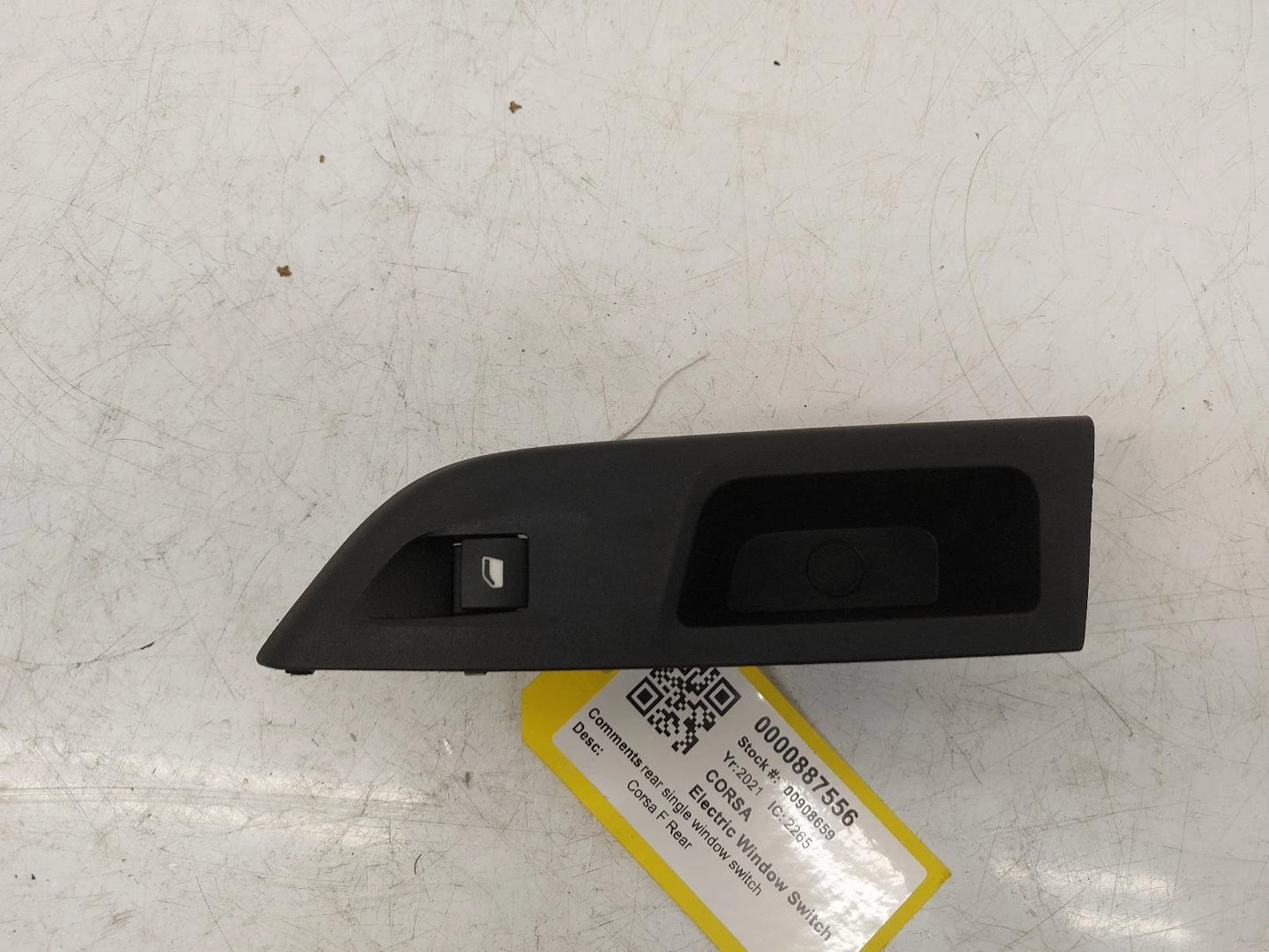 Opel Corsa F Rear Right Window Switch