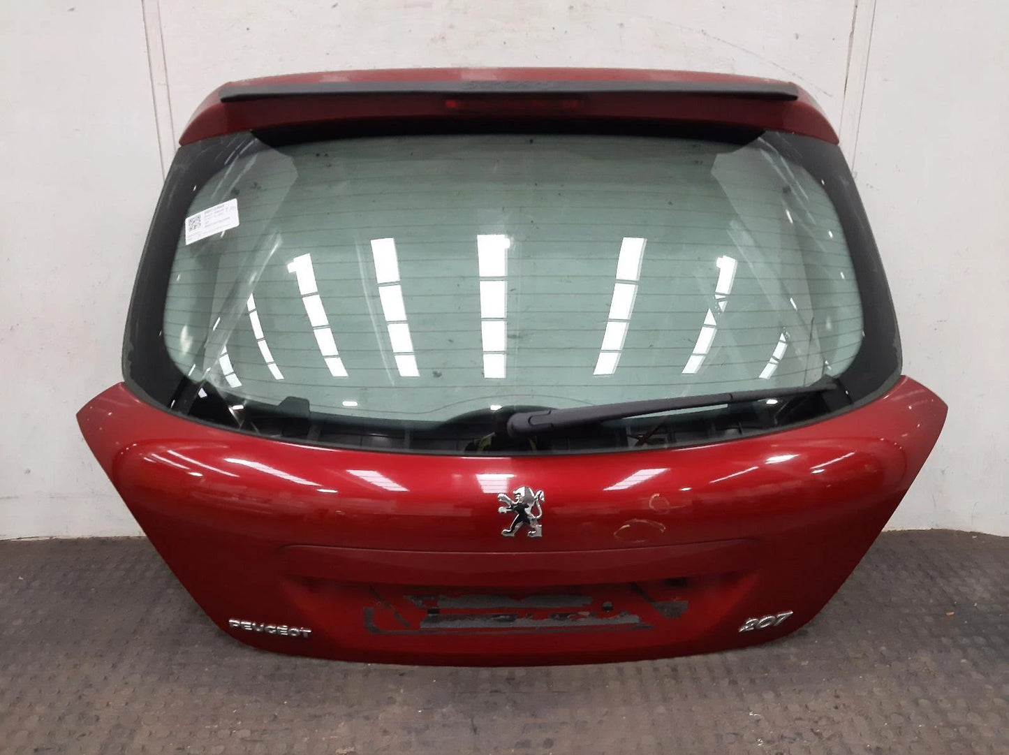 Peugeot 207 Mk1 Red Tailgate