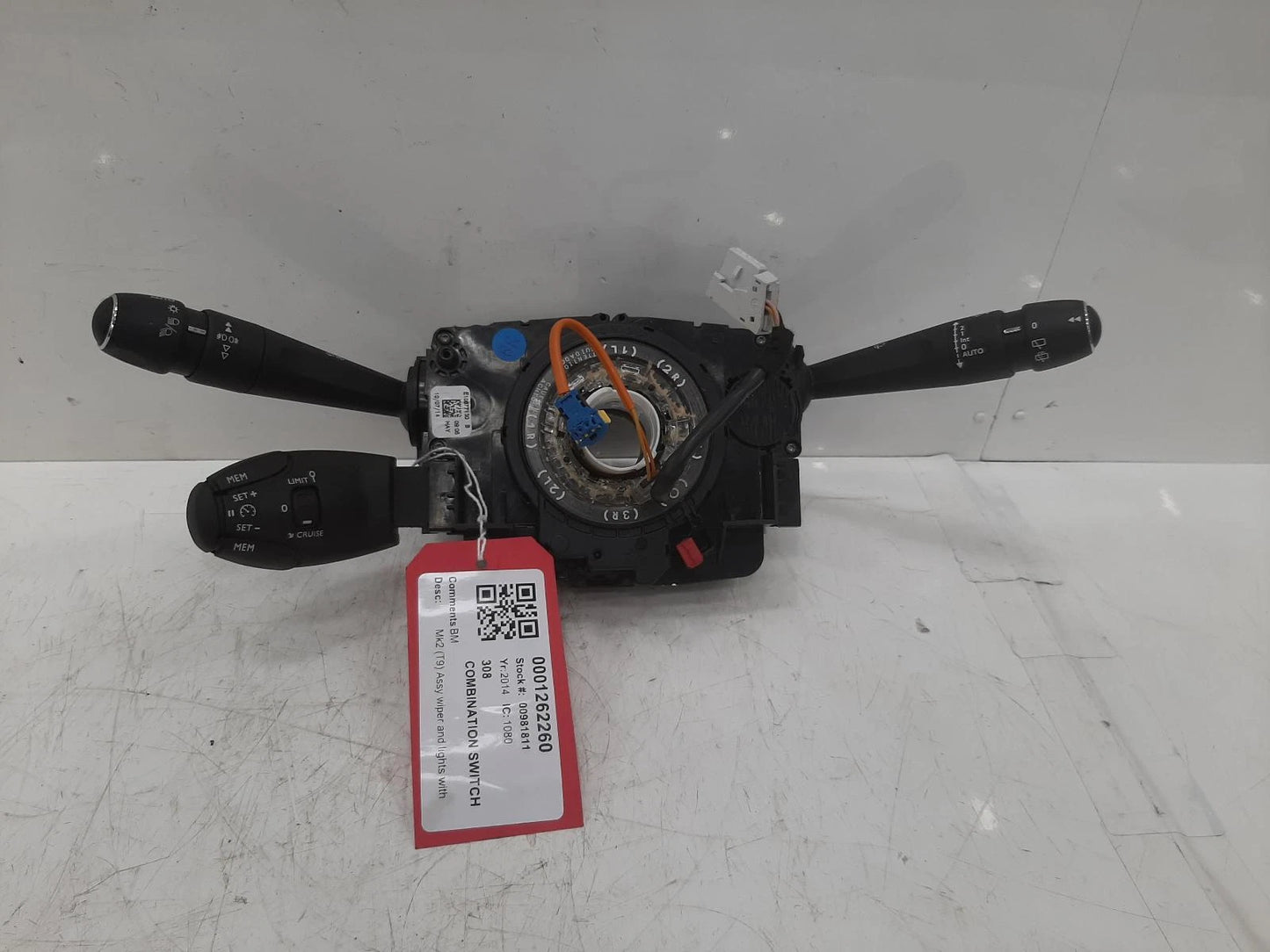 Peugeot 308 Mk2 (T9) COMBINATION SWITCH Indicator Lights Wiper Stalks