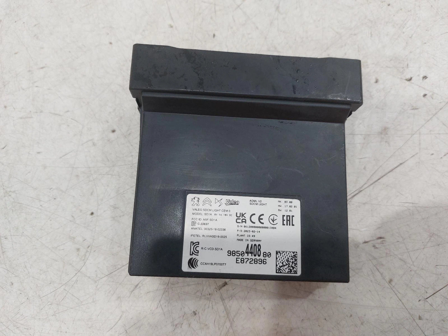 Peugeot 308 Mk3 ECU Engine Control Unit Kit Parts