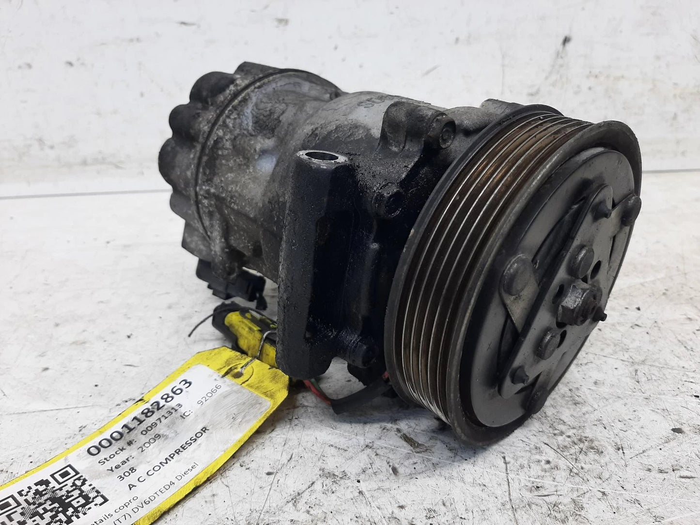 Peugeot 308 Mk1 AIR CON A/C COMPRESSOR PUMP