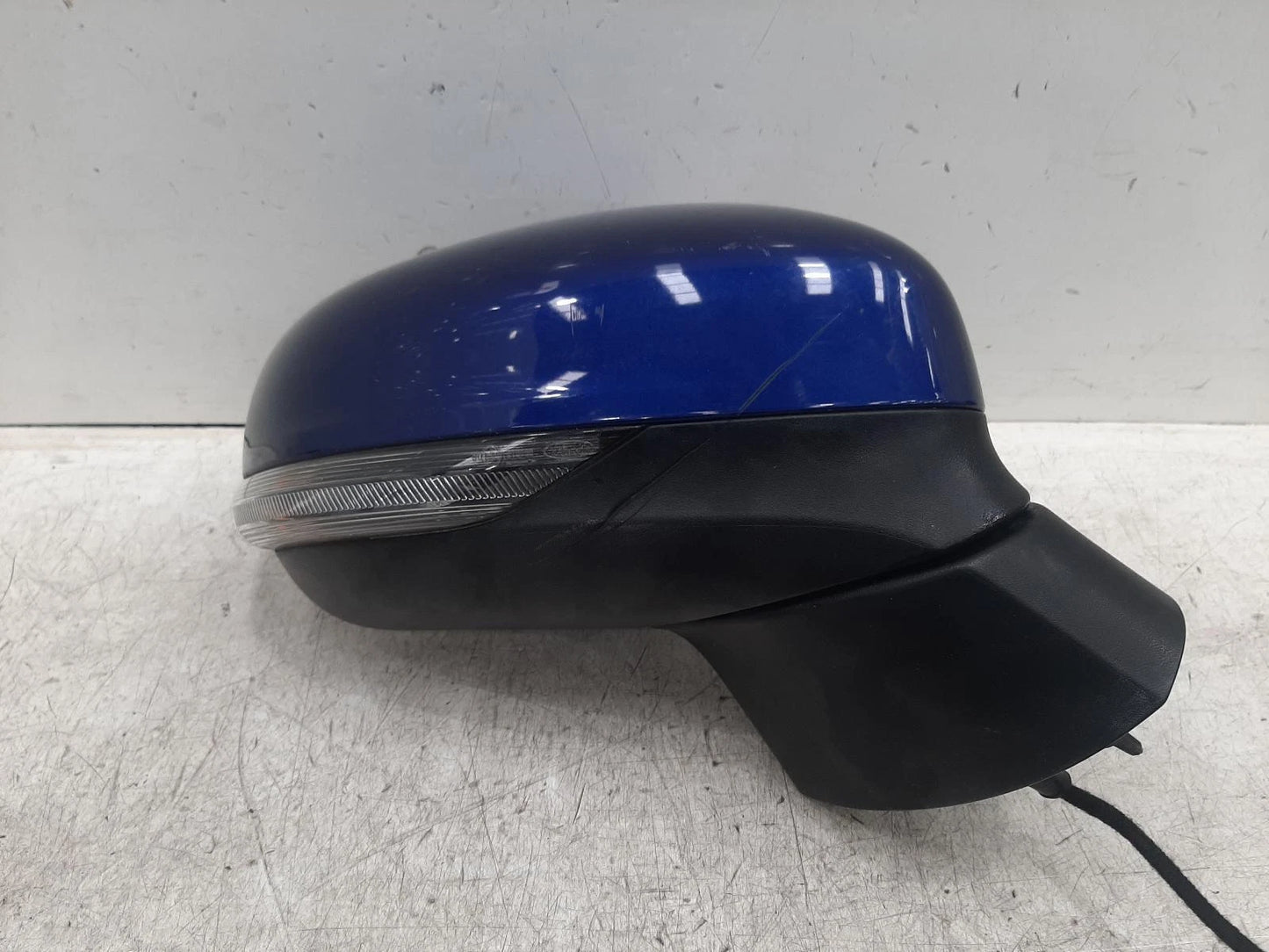 Ford Fiesta Mk8 Blue O/S Drivers Right Door Wing Mirror