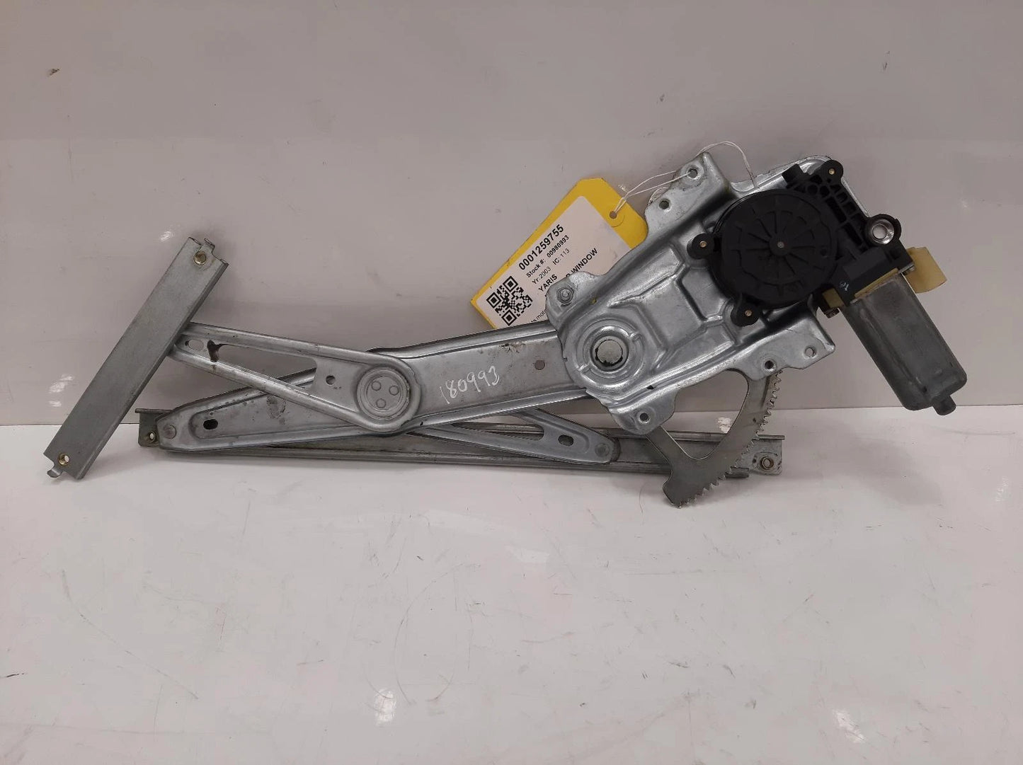 Toyota Yaris Window Regulator Front Drivers Side