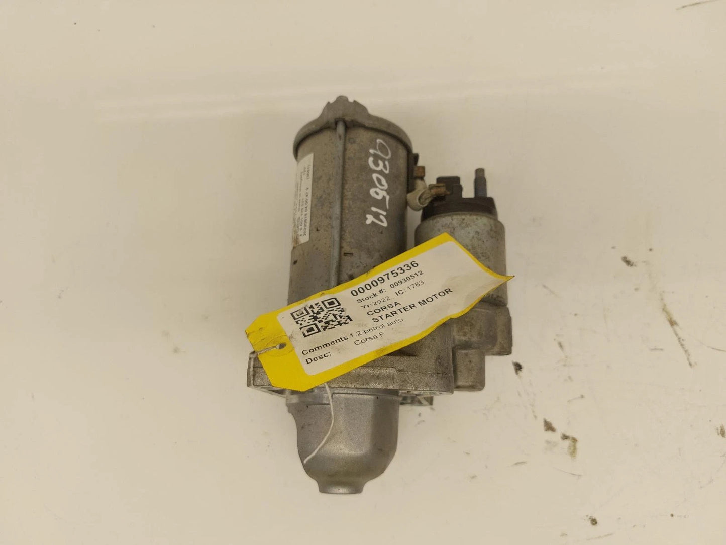 Opel Corsa 1.2L Petrol Automatic Starter Motor