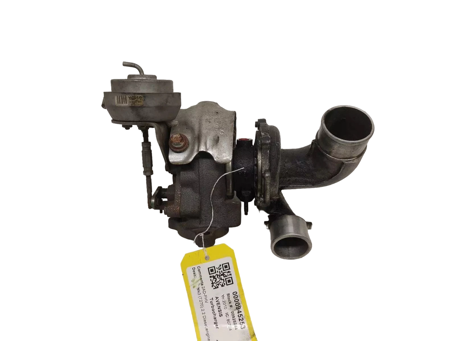 Toyota Avensis Turbocharger