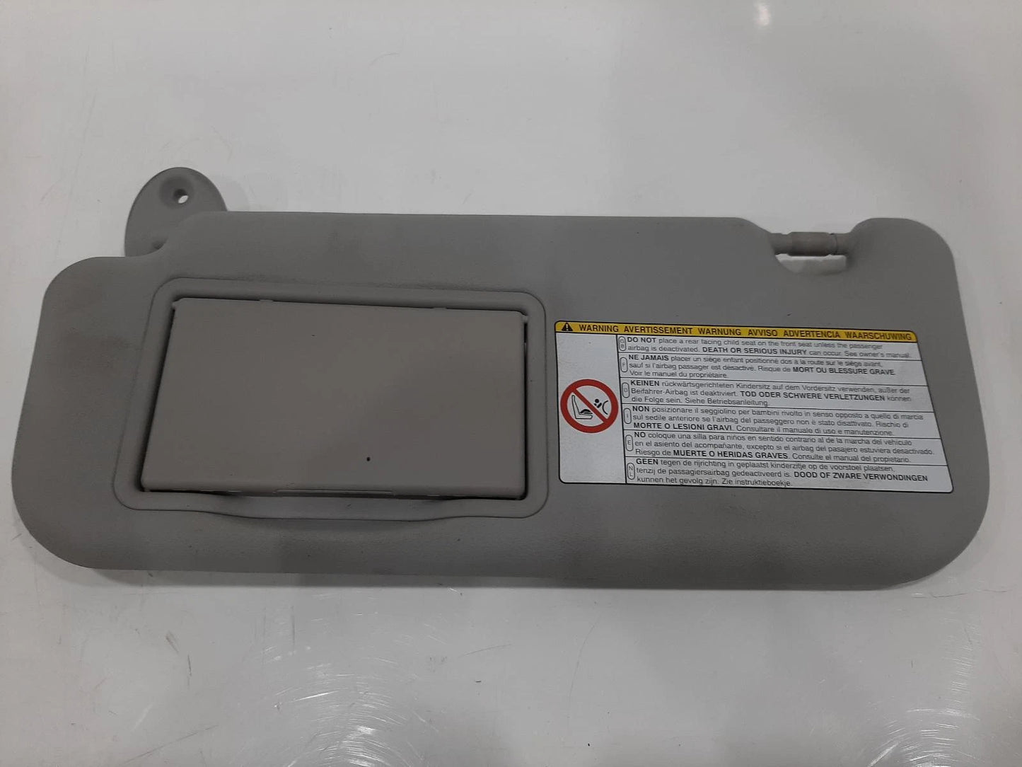 Toyota Yaris Mk3 (XP130) N/S Left Front Passengers Sunvisor