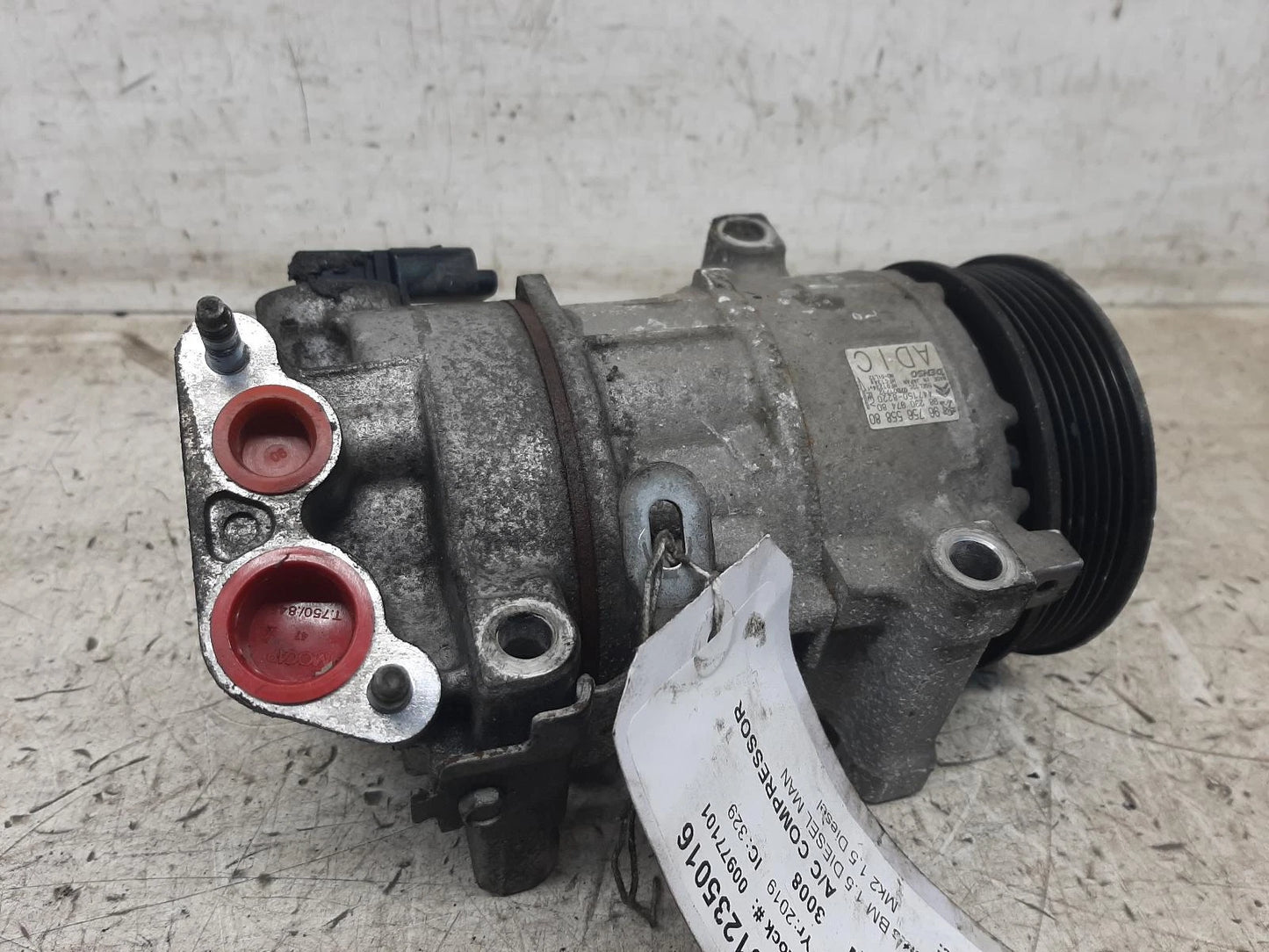 Peugeot 3008 Mk2 AIR CON A/C COMPRESSOR PUMP
