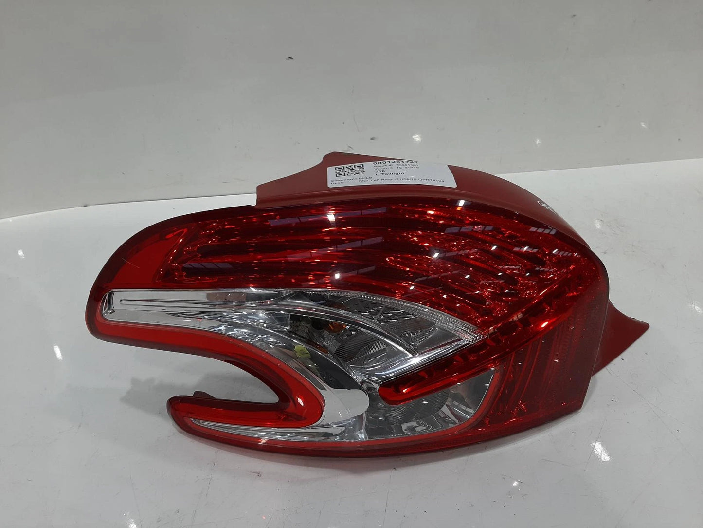 Peugeot 208 Mk1 N/S Passengers Left Rear Bulb Taillight Tail Light