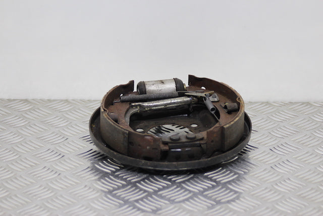 Mitsubishi Colt Brake Plate with Shoes Rear Drivers Side