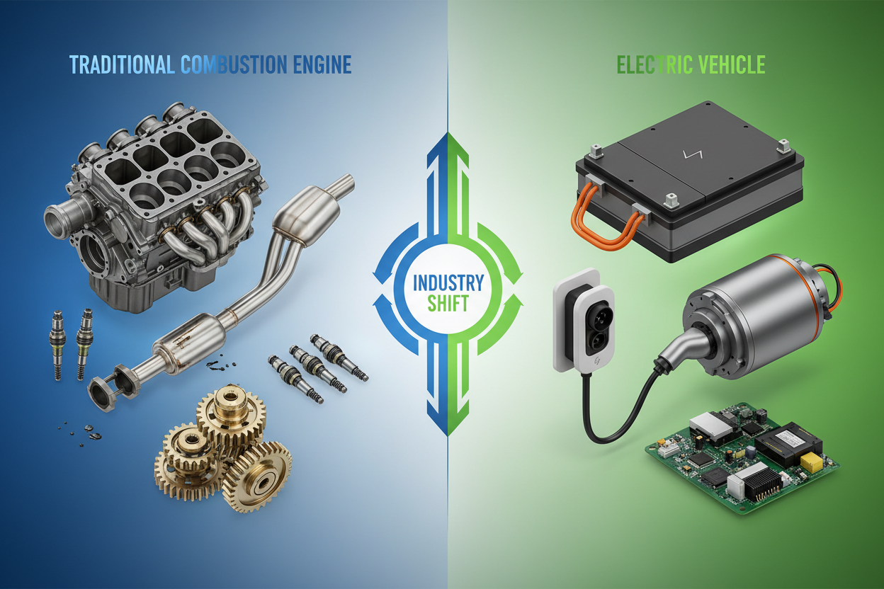 Impact of Electric Vehicles on Traditional Car Parts Supply
