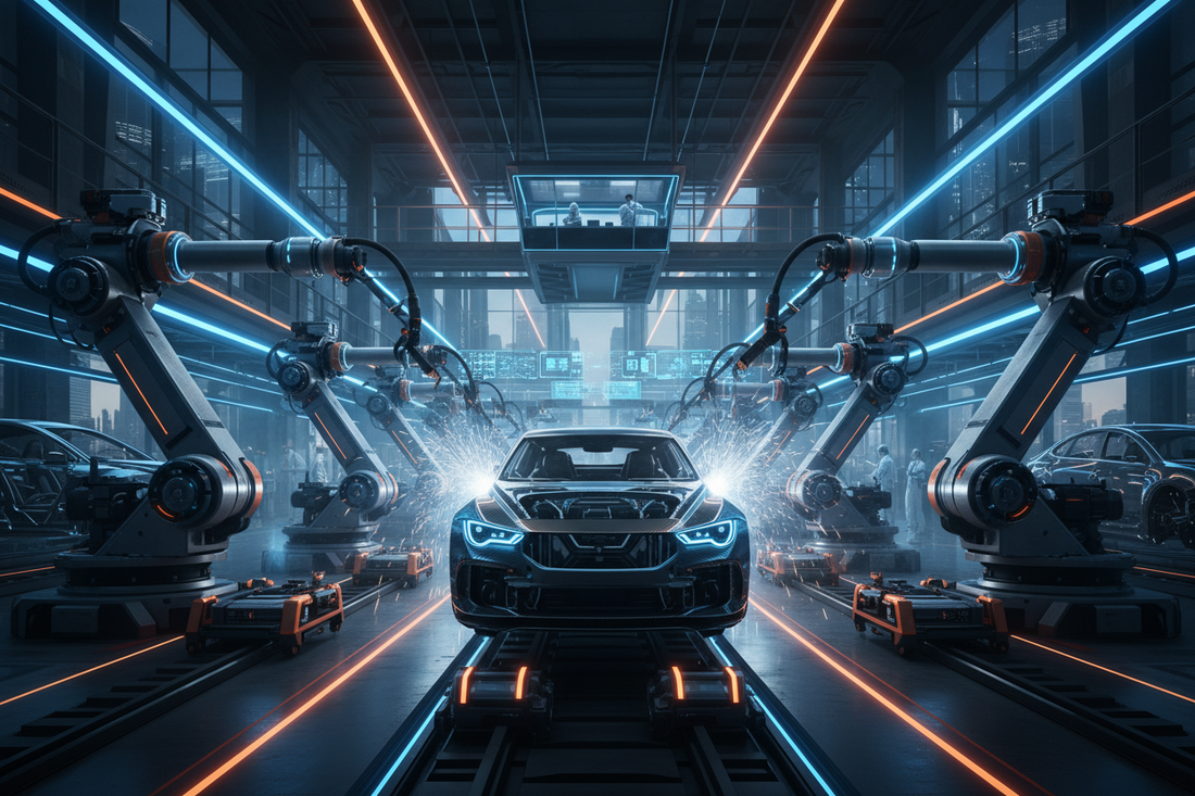 Robotics Revolutionizing Automotive Production