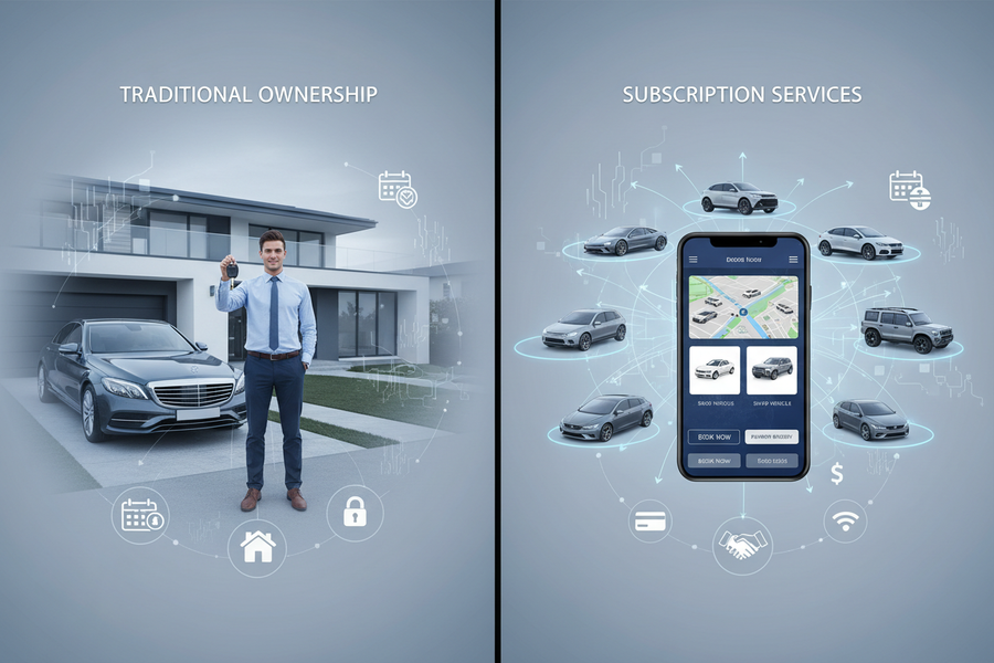 The Future of Car Ownership vs. Subscription Services