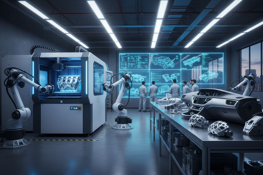 The Impact of 3D Printing on Automotive Manufacturing