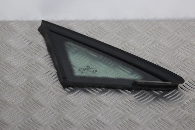 Volkswagen Golf Quarter Panel Window Glass Front Drivers Side
