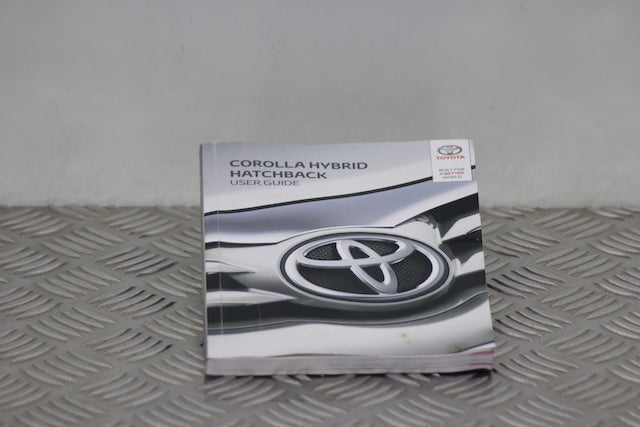 Toyota Corolla Owner Manual (2019)