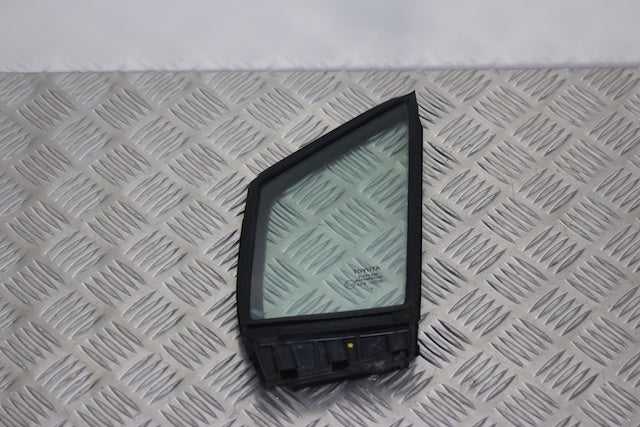 Toyota Corolla Door Quarter Window Glass Front Passengers Side 