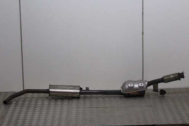 Nissan Micra Exhaust Centre Pipe with Box and Catalyst and Flexi 