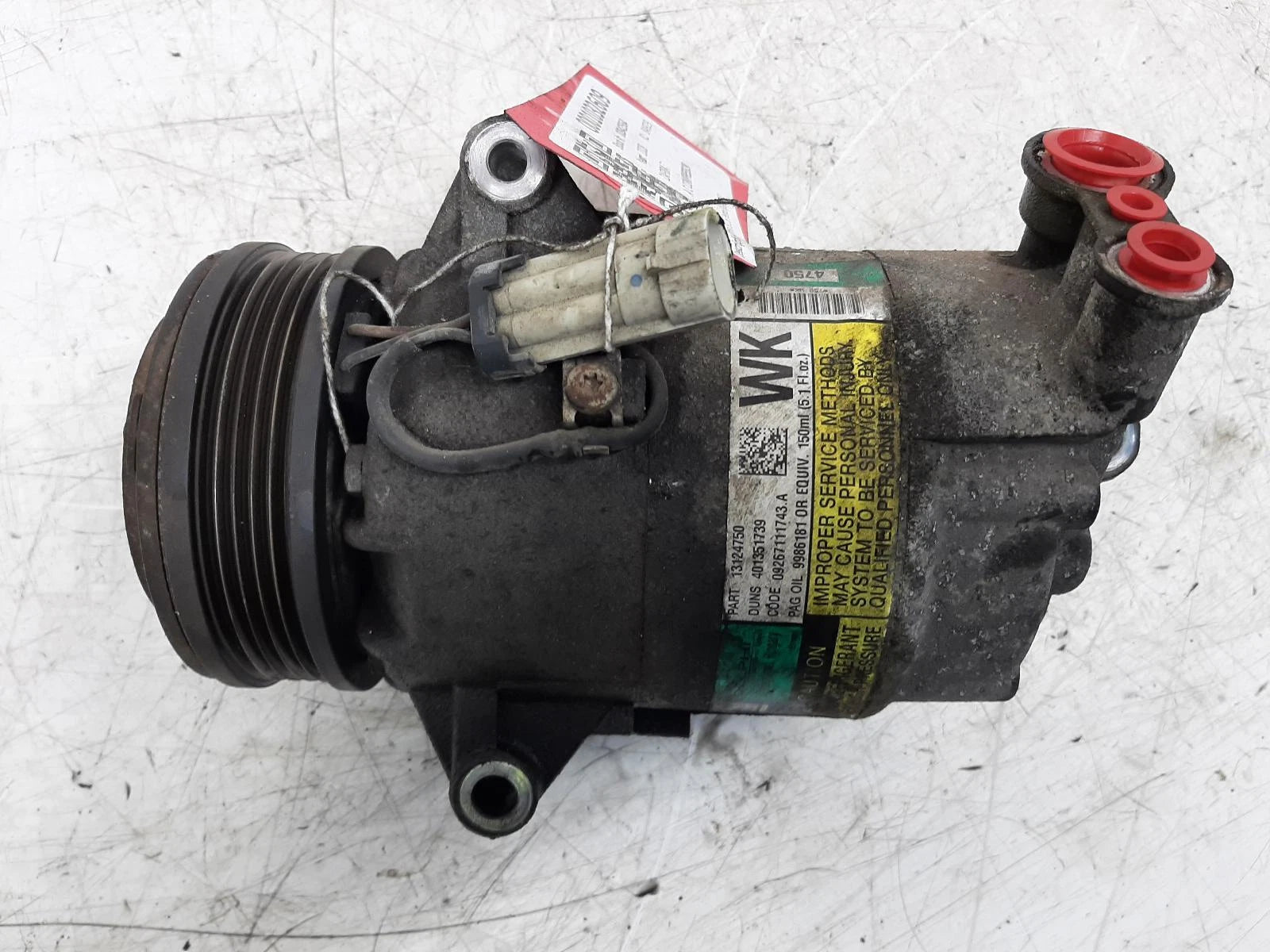 Opel Zafira B 1.6L Petrol Delphi AIR CON A/C COMPRESSOR PUMP 