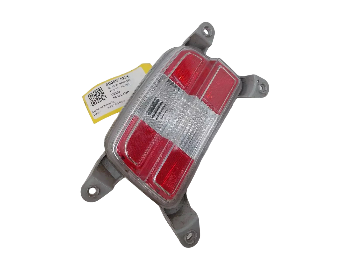 Kia Ceed Fog Lamp Rear Passengers Side 