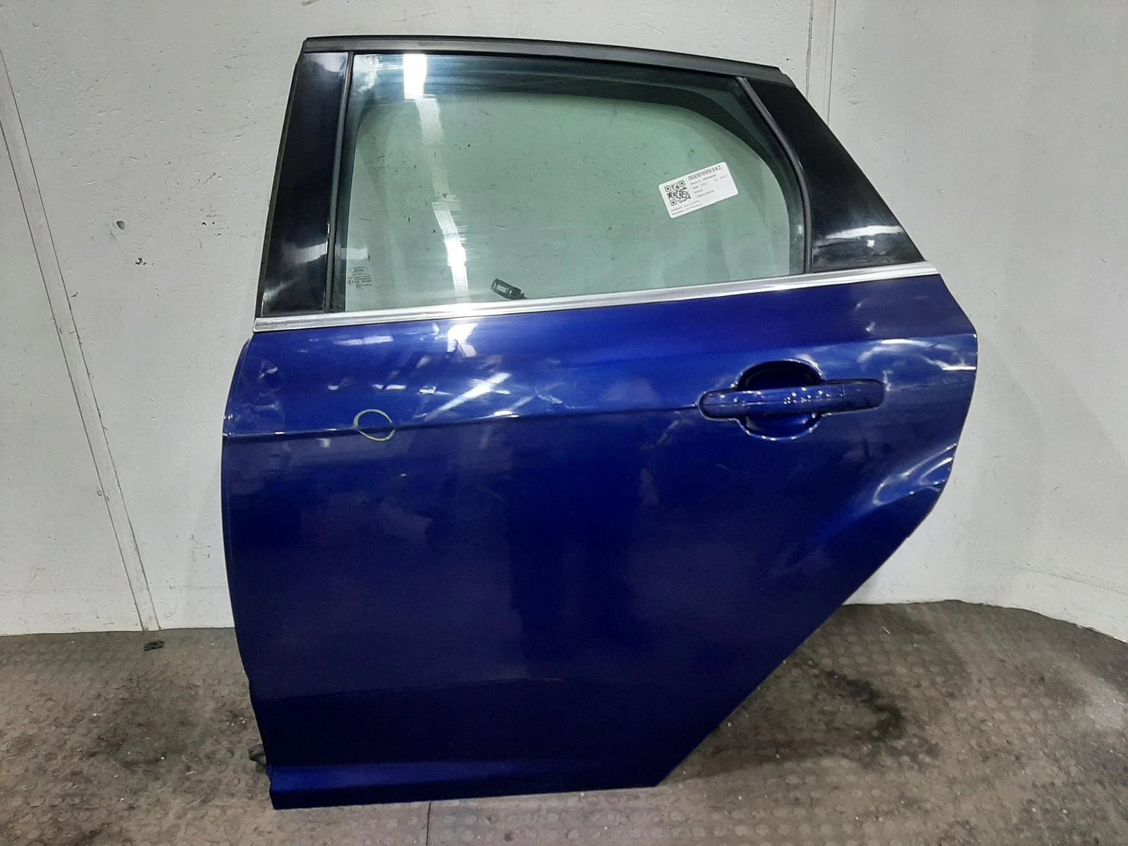 Ford Focus Mk3 Blue N/S Passengers Left Rear Door 