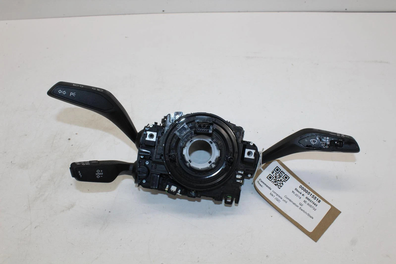 Audi Q2 Combination Switch Cruise Control Indicator Lights Wiper Stalks 