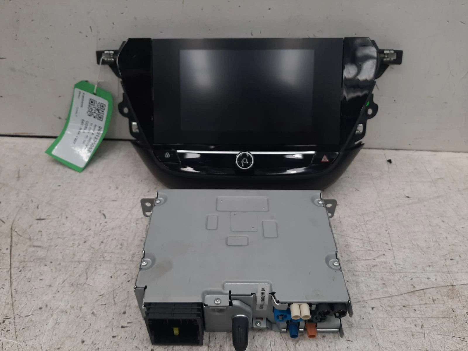 Opel Corsa F Sat. Nav. UNIT Satellite Navigation Head Unit 