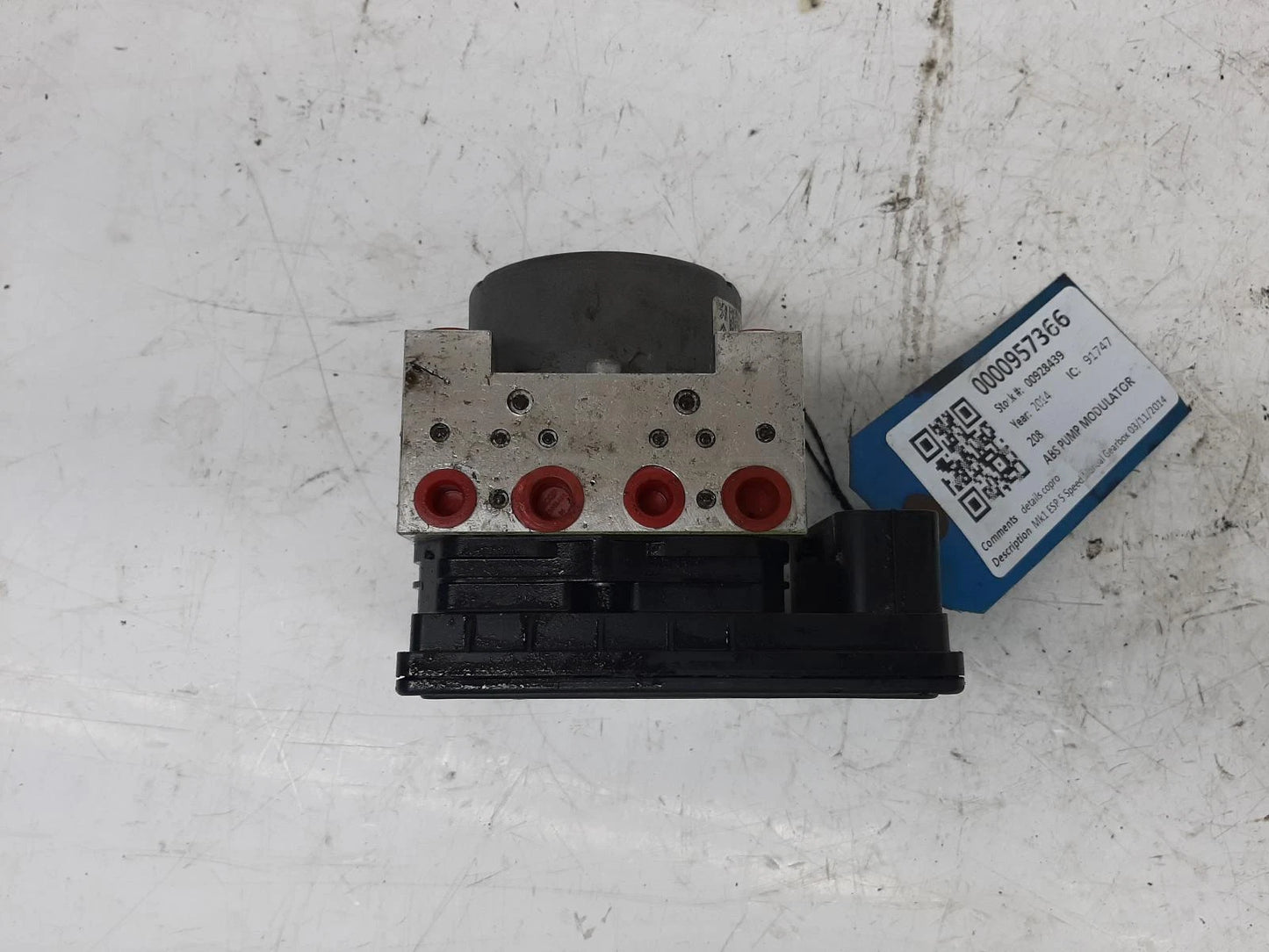 Peugeot 208 1.2L Petrol Abs Pump/Modulator 