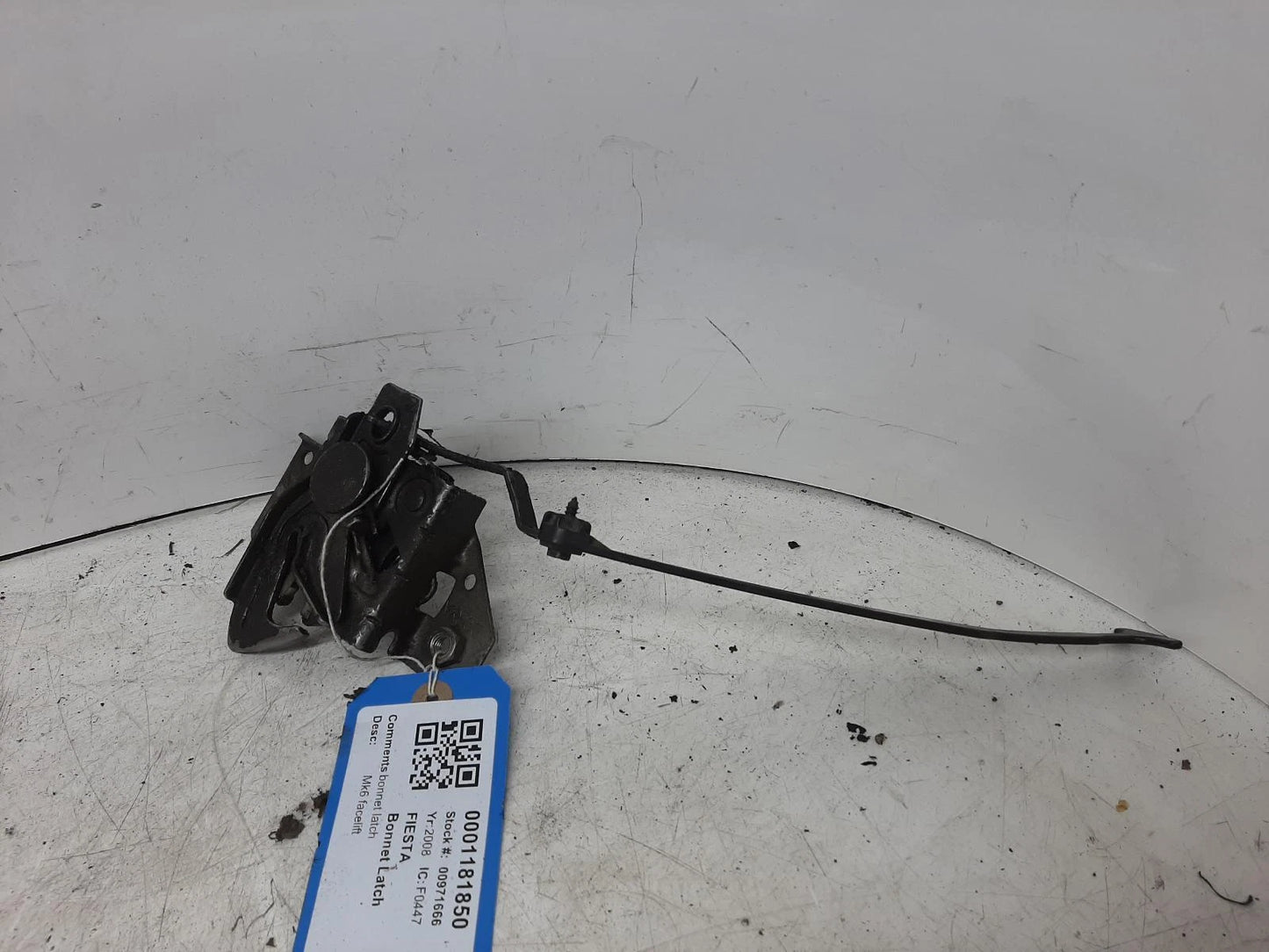 Ford Fiesta Mk6 Facelift Bonnet Latch 