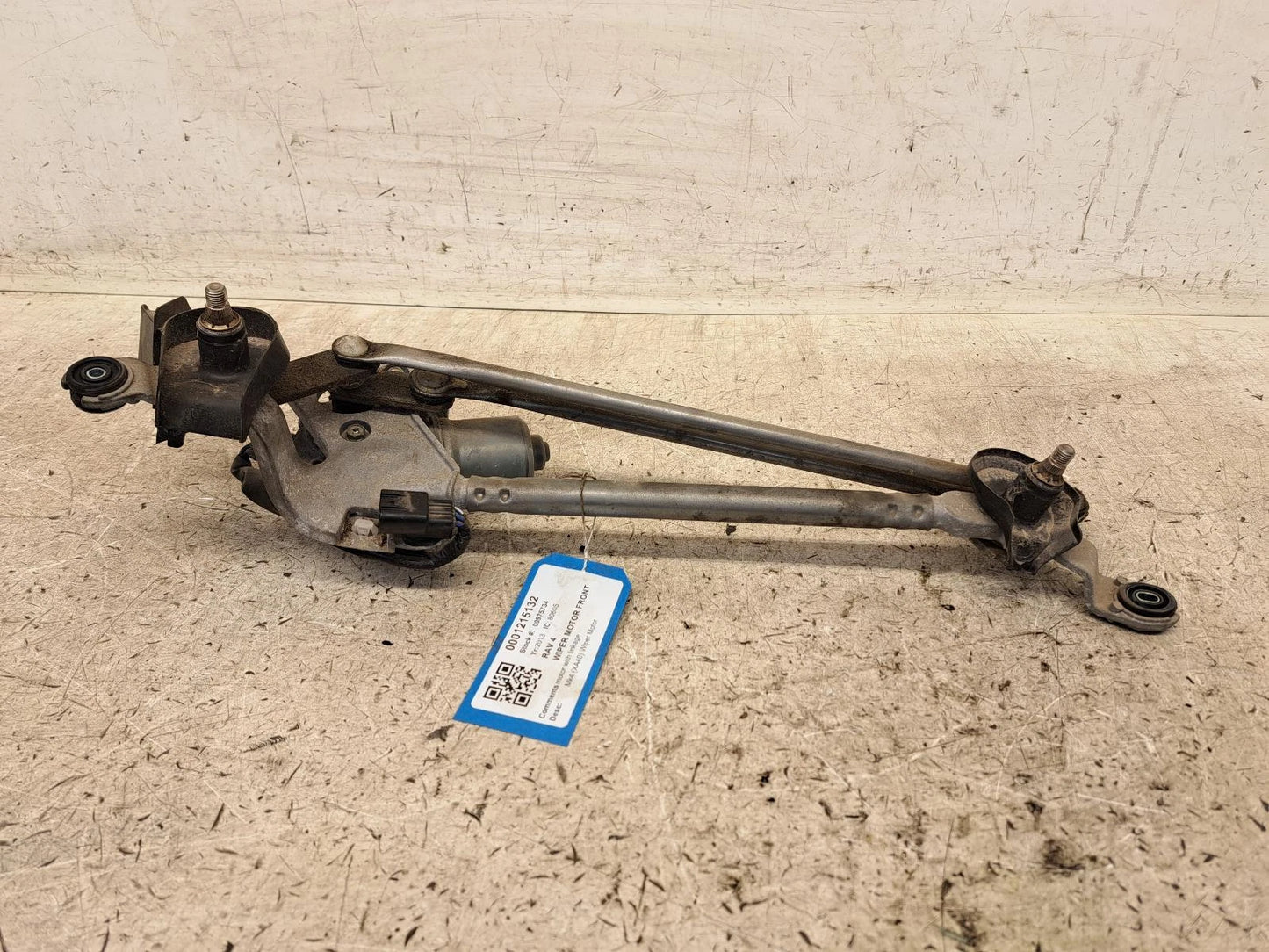 Toyota Rav Mk4 (XA40) Front Wiper Motor With Linkage 