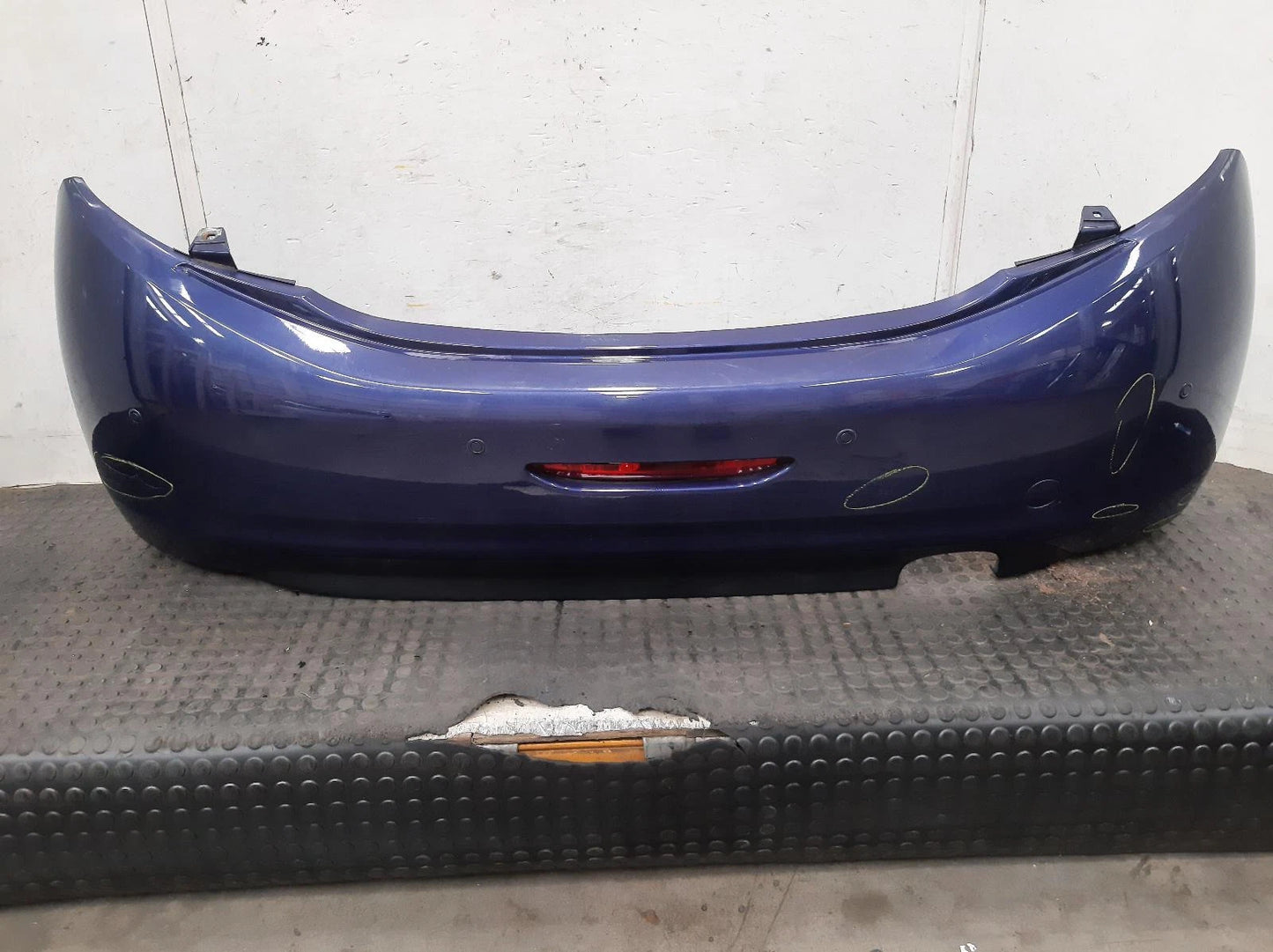 Peugeot 208 Mk1 Blue Rear Bumper 