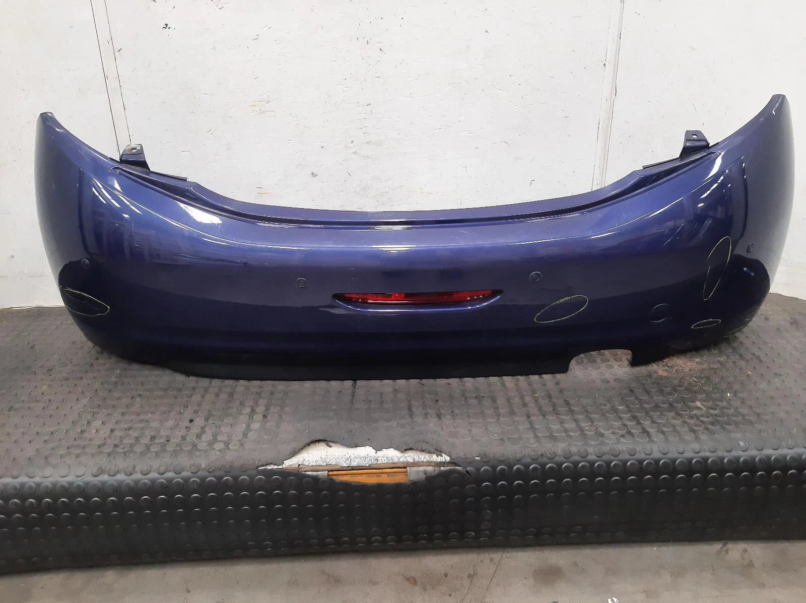 Peugeot 208 Mk1 Blue Rear Bumper 