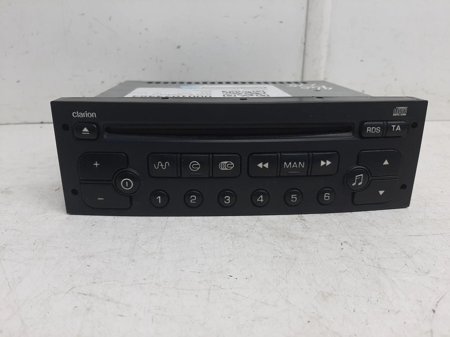 Peugeot 206 Mk1 Aftermarket Radio/CD/Stereo Head Unit No Code Available 