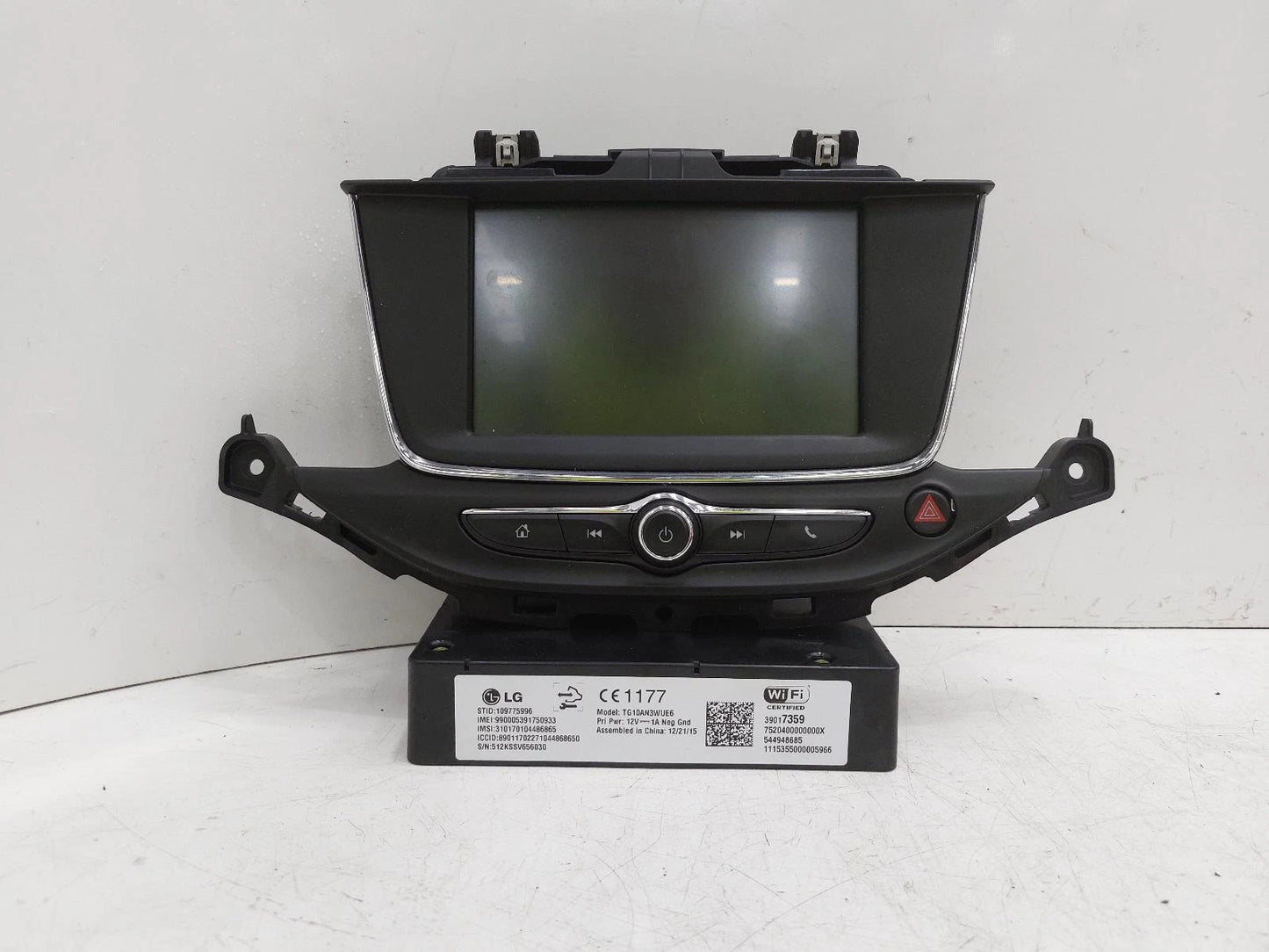 Opel Astra Oem Radio/Cd/Stereo Head Unit With DAB No Code Available 